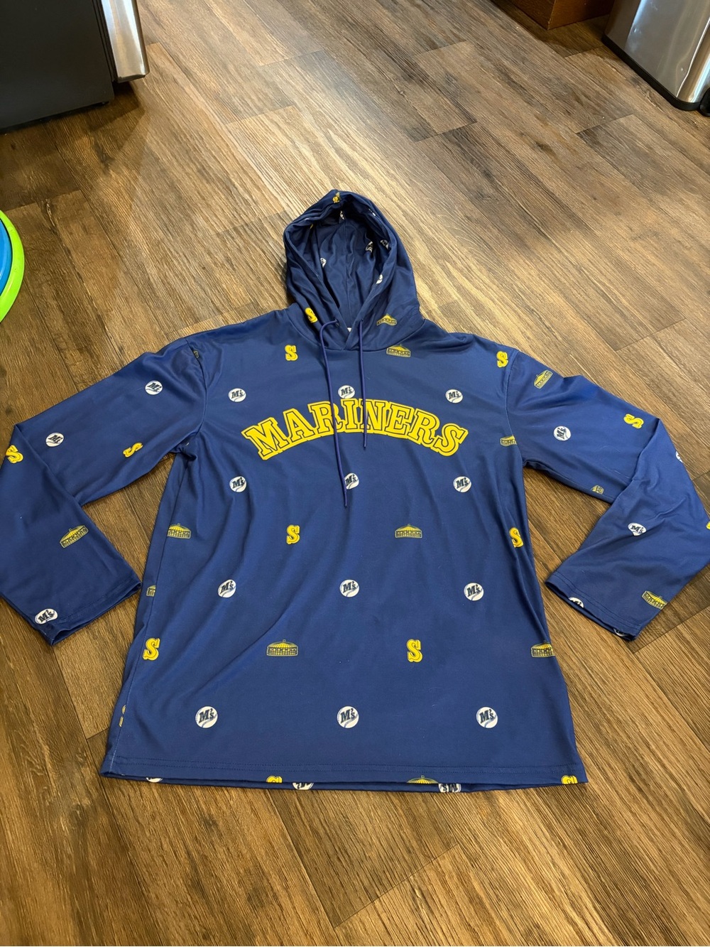 Seattle Mariners 2024 Exclusive Blue  Lightweight Unisex Sweatshirt Hoodie SZ M